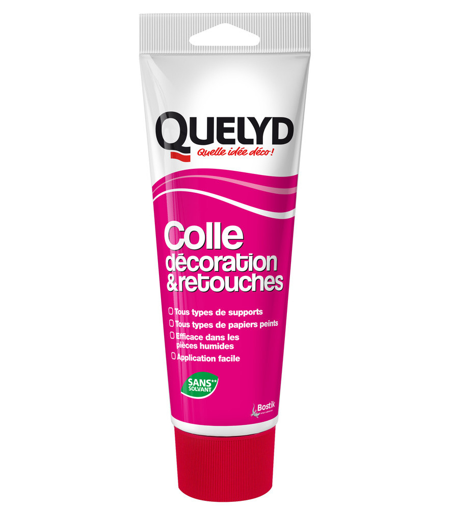 Colle QUELYD Décoration et Retouches tube 200g Colle QUELYD Décoration et Retouches tube 200g
