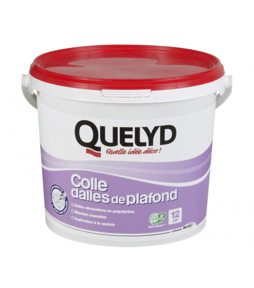 Colle QUELYD dalles de plafond 4kg Colle QUELYD dalles de plafond 4kg