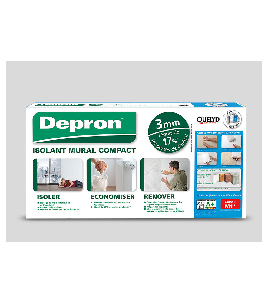 Isolant thermique QUELYD Depron G3 3mm 1mx1m Isolant thermique QUELYD Depron G3 3mm 1mx1m