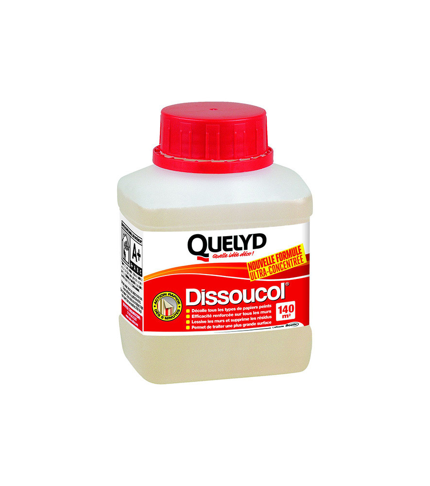 Décolleur papiers peints QUELYD Dissoucol 250ml Décolleur papiers peints QUELYD Dissoucol 250ml