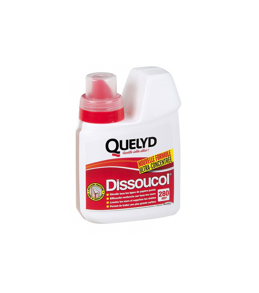 Décolleur papiers peints QUELYD Dissoucol 500ml Décolleur papiers peints QUELYD Dissoucol 500ml