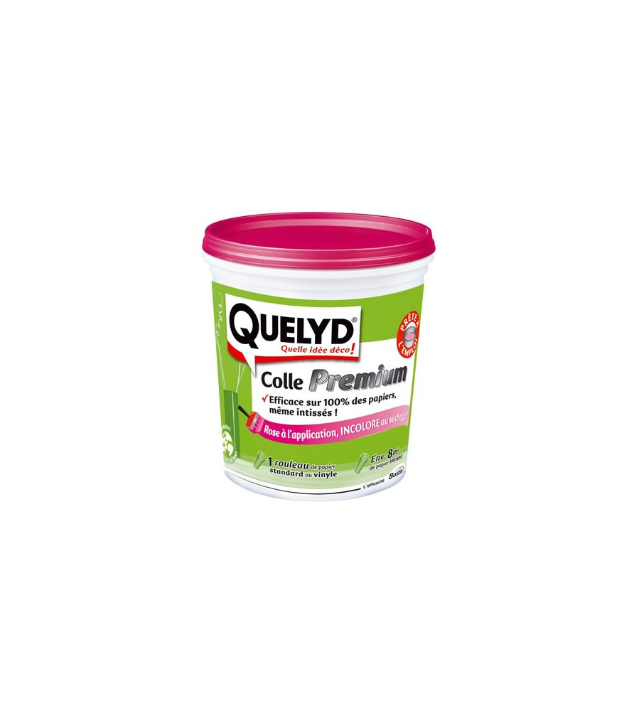 Colle pâte QUELYD tous papiers peints 1kg Colle pâte QUELYD tous papiers peints 1kg