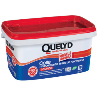 Colle QUELYD revêtement mural lisse de rénovation lourd 5kg