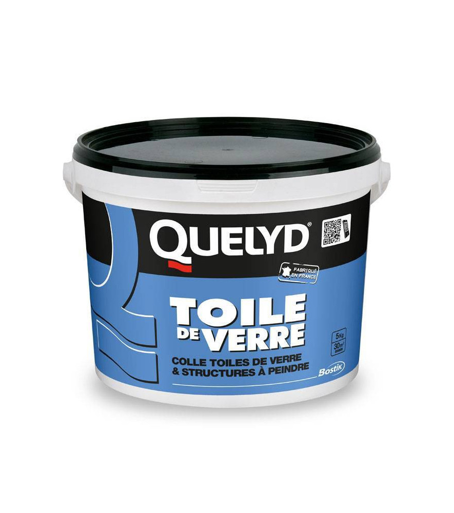 Colle QUELYD spéciale toile de verre 1kg Colle QUELYD spéciale toile de verre 1kg