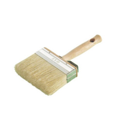 LOP Brosse plate à peindre Taille 120  Sortie Fibres 68mm  Dimensions 120x30mm