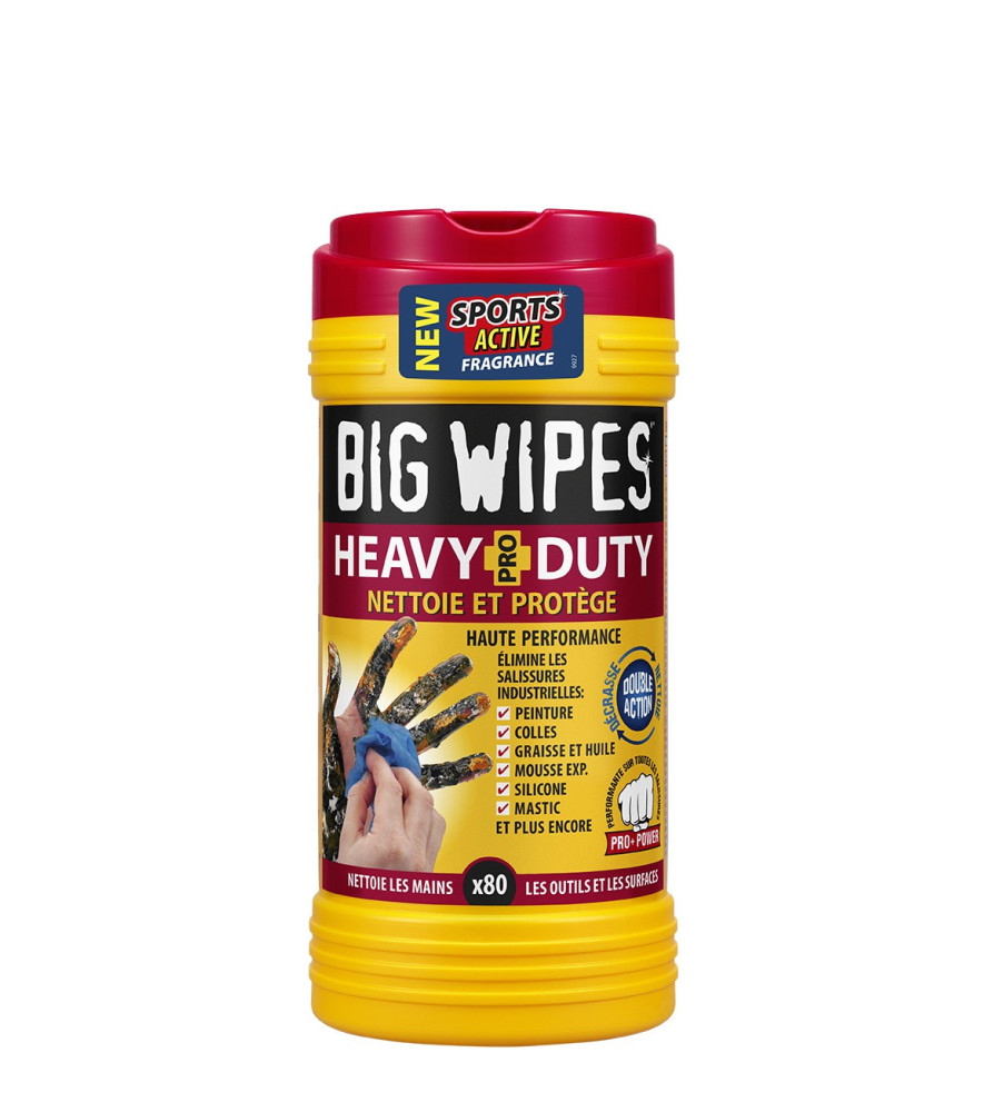 Boîte de 100 Lingettes OUTIL PARFAIT Bigwipes Heavy Duty Boîte de 100 Lingettes OUTIL PARFAIT Bigwipes Heavy Duty