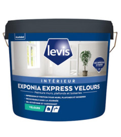 Peinture LEVIS Exponia Express Velours blanc 1L
