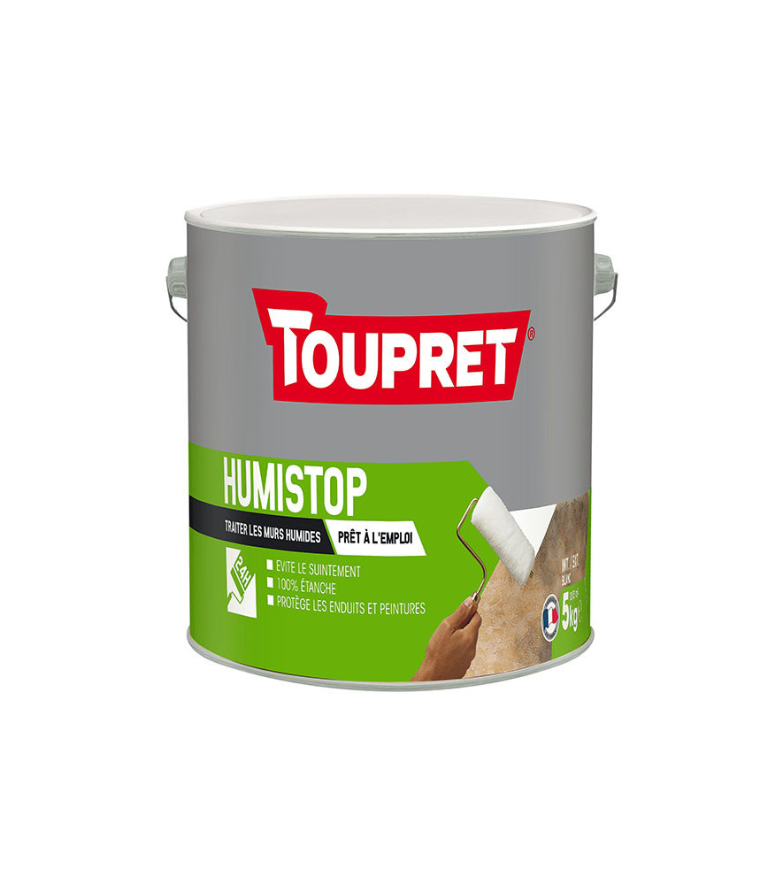 Primaire Humistop liquide TOUPRET gamme les Essentiels 5kg Primaire Humistop liquide TOUPRET gamme les Essentiels 5kg