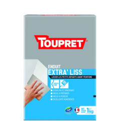 Enduit extra'liss poudre TOUPRET gamme les Essentiels 1kg