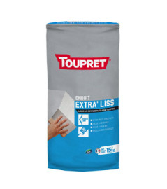 Enduit extra'liss poudre TOUPRET gamme les Essentiels 15kg