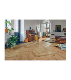 Parquet PANAGET Bâton Rompu 139 R/L Chêne Authentique Topaze