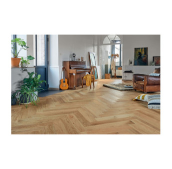 Parquet PANAGET Bâton Rompu 139 R/L Chêne Authentique Topaze
