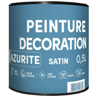 Peinture RECA Déco TDP intérieure Satin Azurite 0,5L