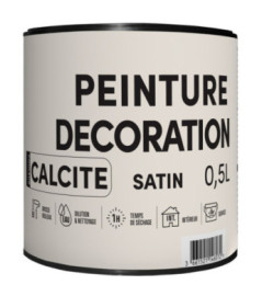 Peinture RECA Déco TDP intérieure Satin Calcite 0,5L