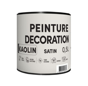 Peinture RECA Déco TDP intérieure Satin Kaolin 0,5L