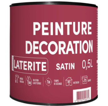 Peinture RECA Déco TDP intérieure Satin Laterite 0,5L