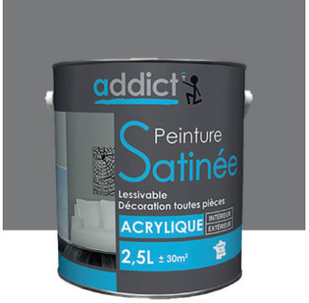 Peinture ADDICT acrylique calcaire 2,5L