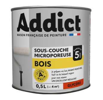 Sous-couche ADDICT bois blanc 0,5L