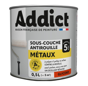 Sous-couche ADDICT métaux blanc 0,5L
