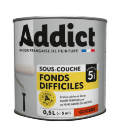 Sous-couche ADDICT fonds difficiles blanc 0,5L