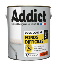 Sous-couche ADDICT fonds difficiles blanc 2,5L