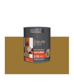 Lasure bois ADDICT glycéro chêne 0,75L