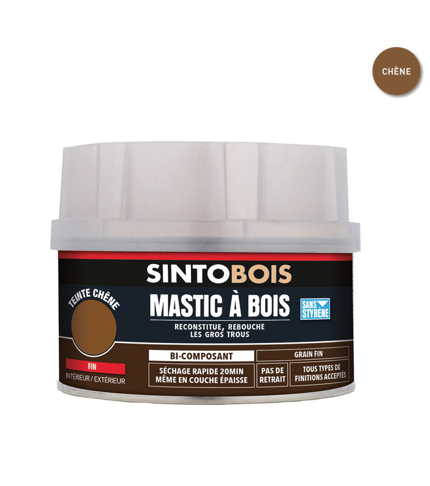 Mastic SINTOBOIS chêne 500ml Mastic SINTOBOIS chêne 500ml