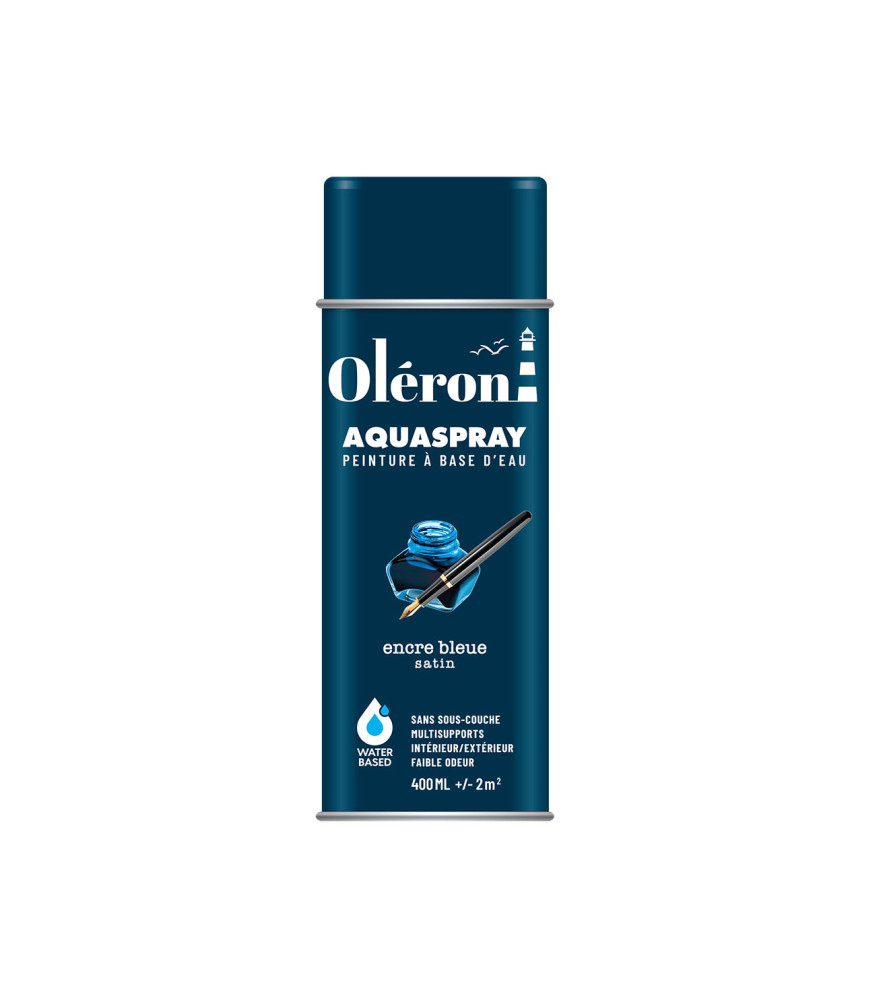 Aérosol TECHNIMA Aquaspray Oléron encre bleue satiné 400ml Aérosol TECHNIMA Aquaspray Oléron encre bleue satiné 400ml