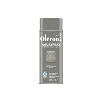 Aérosol TECHNIMA Aquaspray Oléron gris béton satiné 400ml