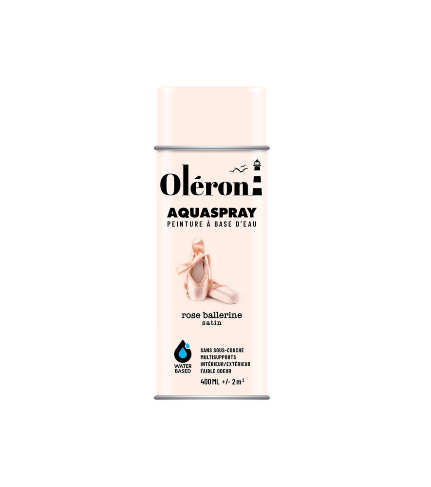 Aérosol TECHNIMA Aquaspray Oléron rose ballerine satiné 400ml Aérosol TECHNIMA Aquaspray Oléron rose ballerine satiné 400ml