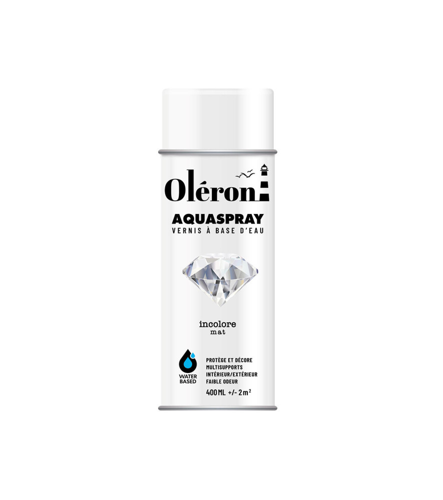 Aérosol TECHNIMA Aquaspray Oléron mat incolore 400ml Aérosol TECHNIMA Aquaspray Oléron mat incolore 400ml