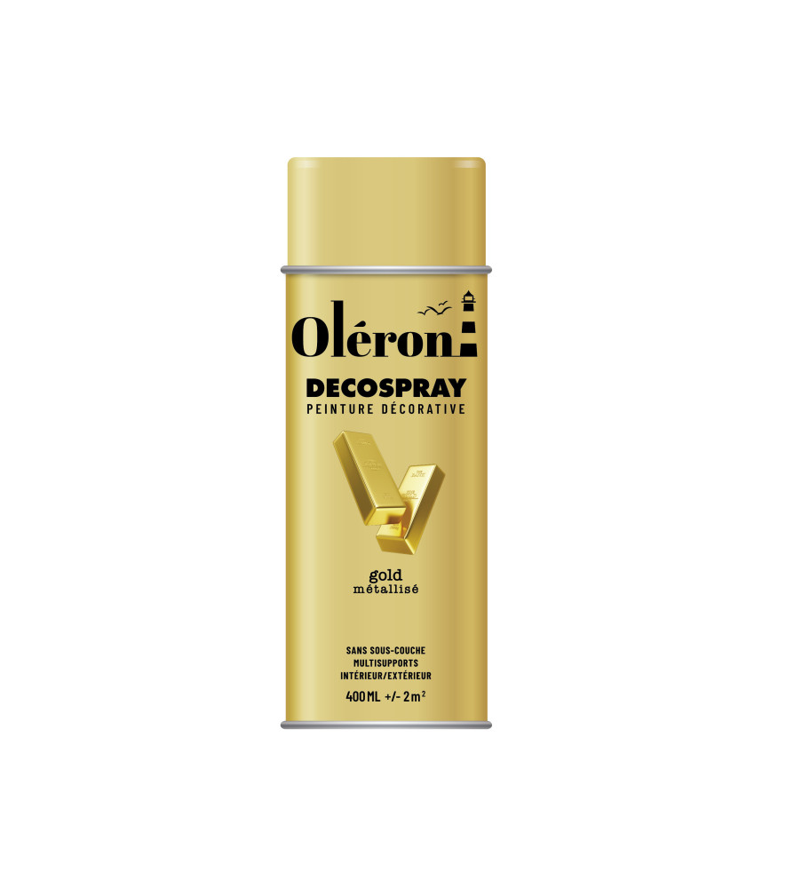 Aérosol TECHNIMA Décospray gold 400ml Aérosol TECHNIMA Décospray gold 400ml