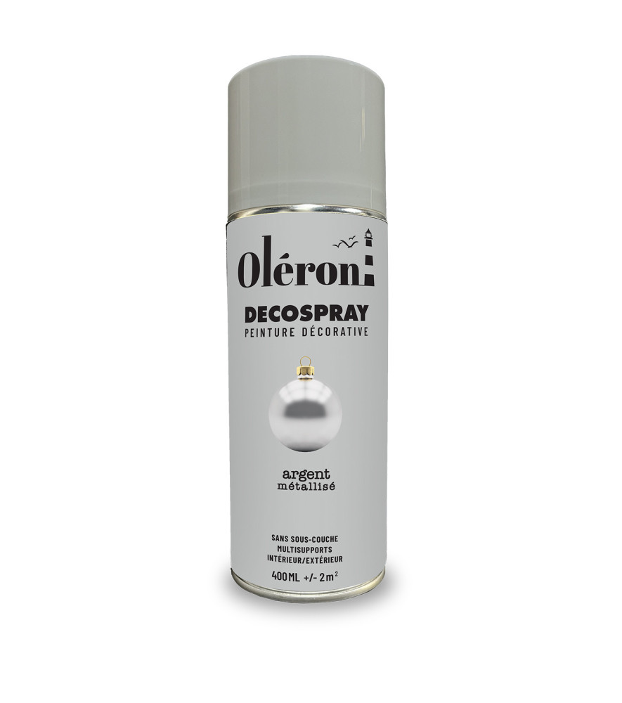 Aérosol TECHNIMA Décospray argent 400ml Aérosol TECHNIMA Décospray argent 400ml