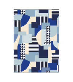 Panoramique CASELIO Collection OUTLINES OTLS105070603 Electricity Bleu Electrique  200x280cm