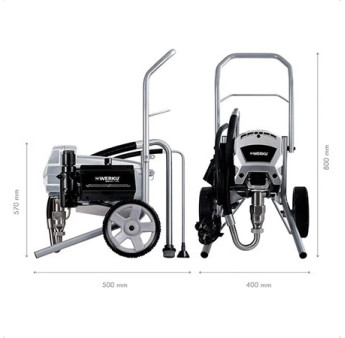 Equipement électrique Airless 4,0 LPM WERKU  2800W