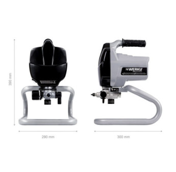 Equipement électrique Airless 1,4 LPM WERKU  700W