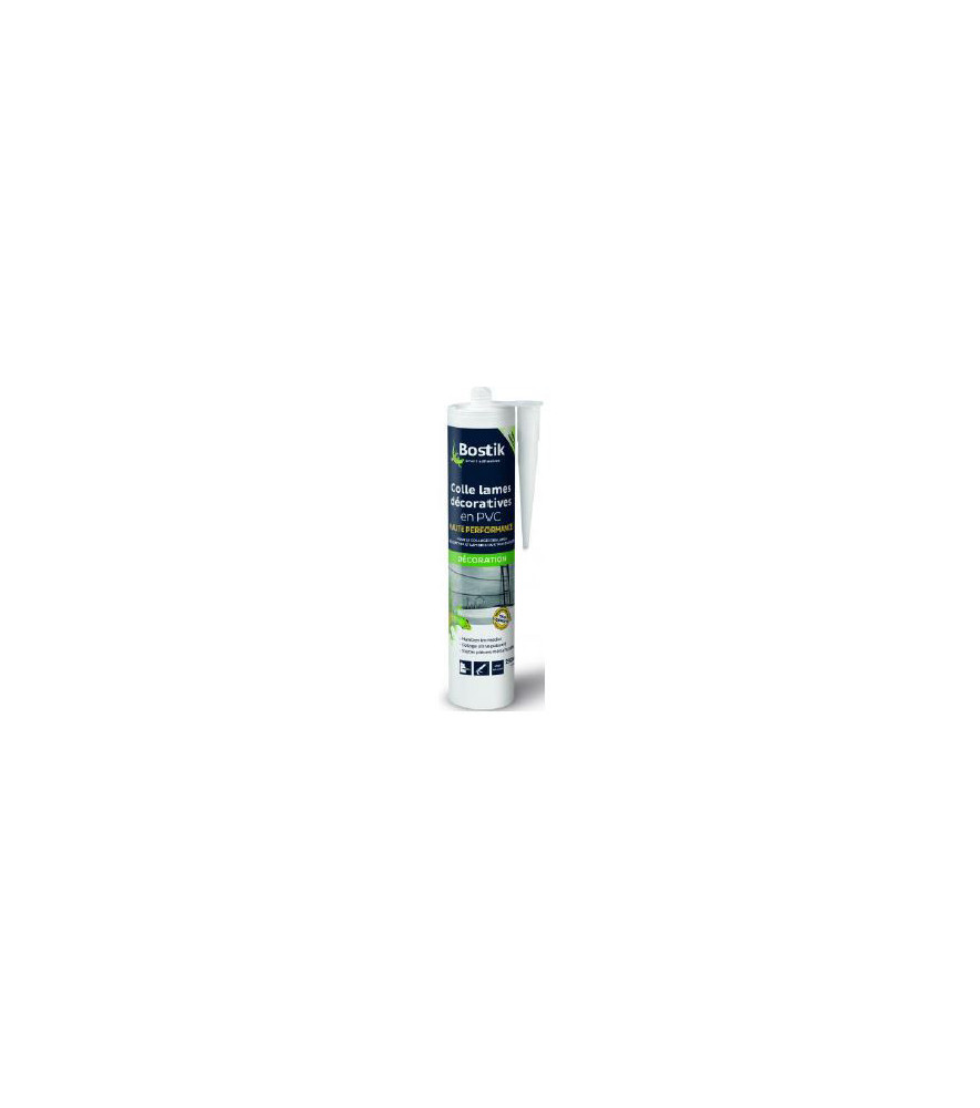 Colle BOSTIK pour lames décoratives PVC 290ml Colle BOSTIK pour lames décoratives PVC 290ml