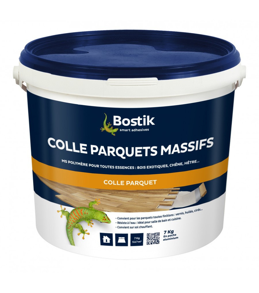 Colle BOSTIK pour parquets massifs 7kg Colle BOSTIK pour parquets massifs 7kg