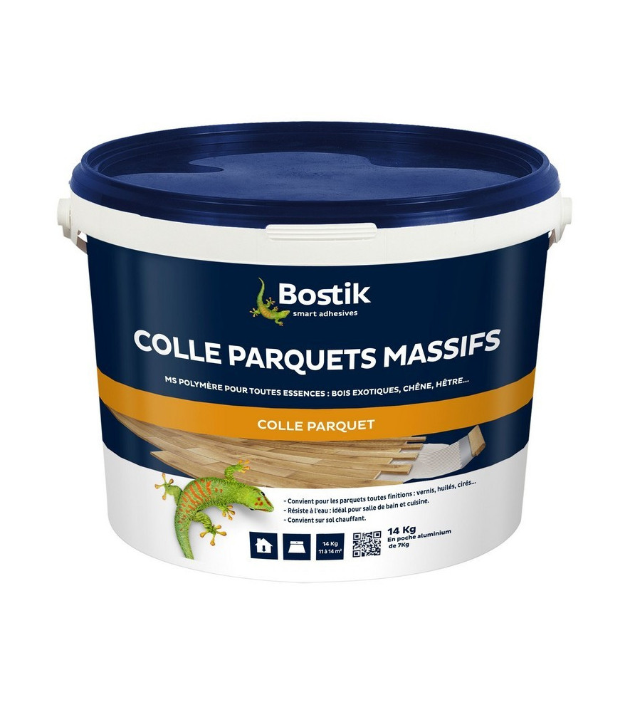 Colle BOSTIK pour parquets massifs 14kg Colle BOSTIK pour parquets massifs 14kg