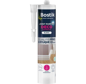 BOSTIK Joint Parfait Déco Express blanc 310ml