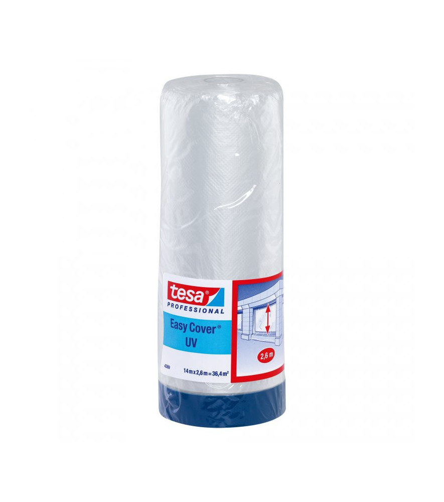 Adhésif de masquage extérieur avec film TESA 14mx2600mm Adhésif de masquage extérieur avec film TESA 14mx2600mm