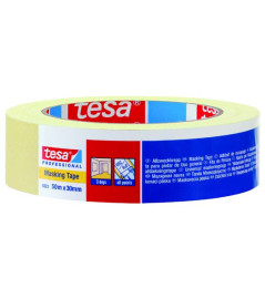 Adhésif de masquage supérieur lisse 80°C TESA 50mx19mm