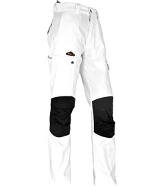 Pantalon VEPRO ENDU extensible blanc/noir taille 46