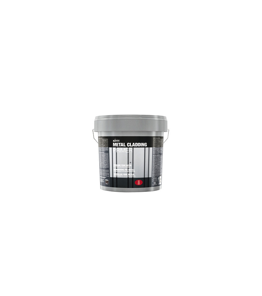 Peinture RUST-OLEUM Metal Cladding Primer gris clair RAL 7035 10L Peinture RUST-OLEUM Metal Cladding Primer gris clair RAL 7035 10L