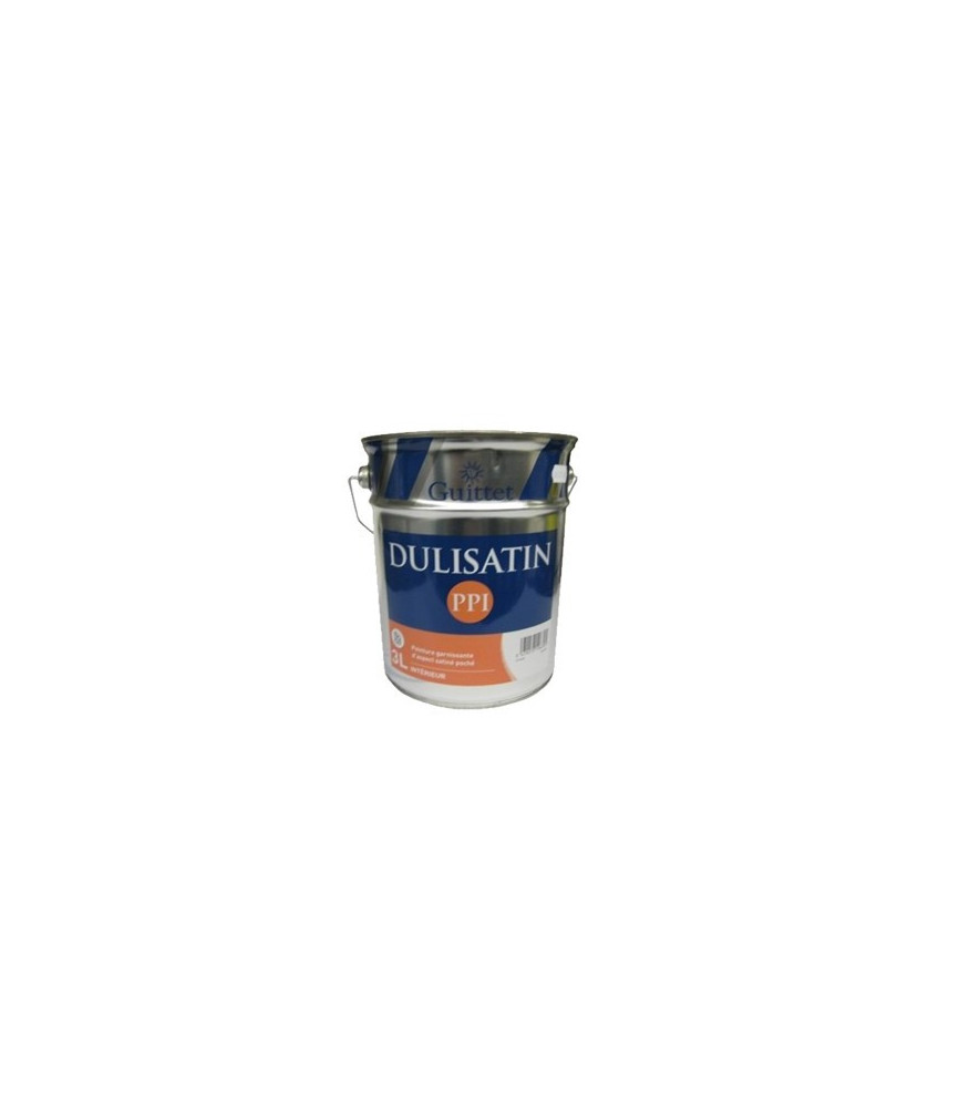 Peinture GUITTET Dulisatin PPI blanc 3L Peinture GUITTET Dulisatin PPI blanc 3L