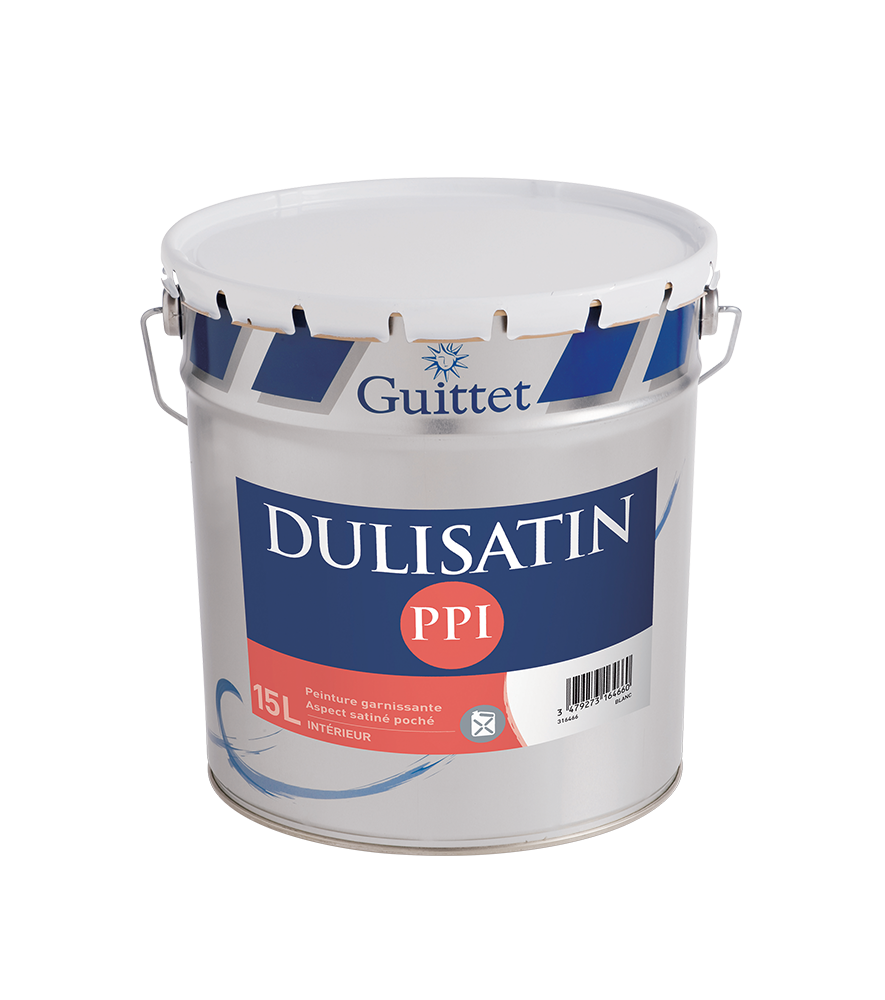 Peinture GUITTET Dulisatin PPI blanc 15L