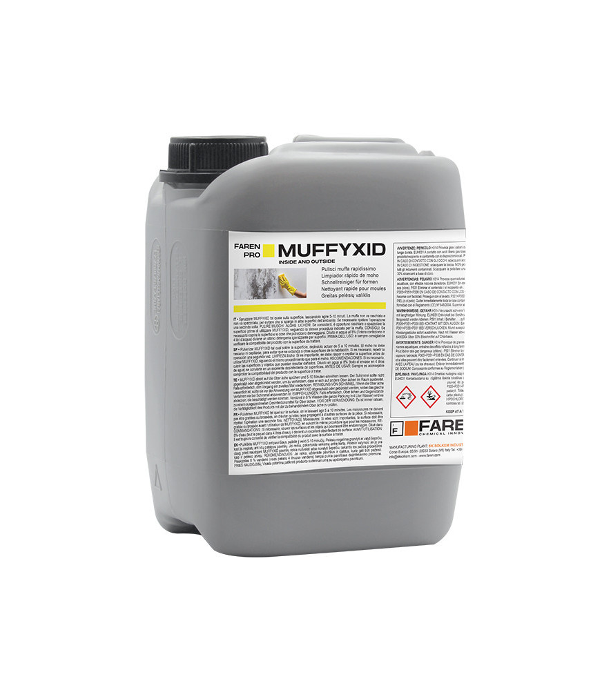 Nettoyant anti-moisissure MUFFYXID FAREN 5L Nettoyant anti-moisissure MUFFYXID FAREN 5L