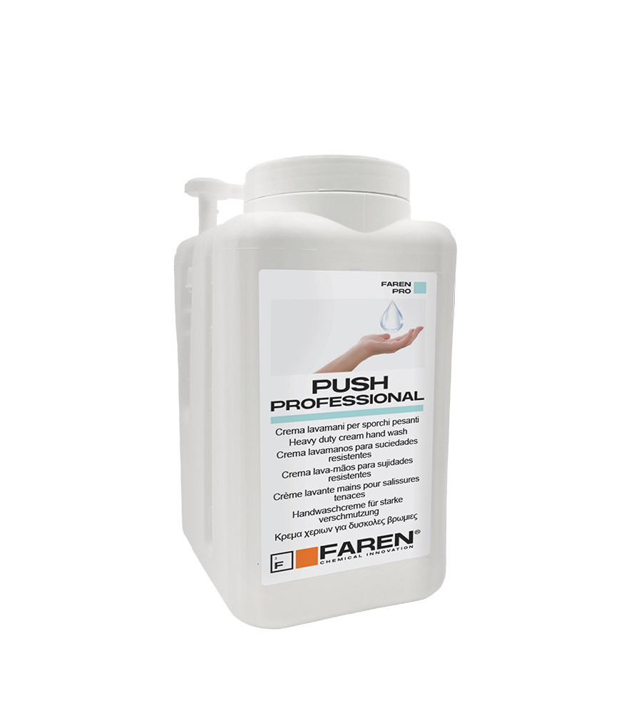 Crème lavante abrasive PUSH PROFESSIONNAL FAREN 5L Crème lavante abrasive PUSH PROFESSIONNAL FAREN 5L
