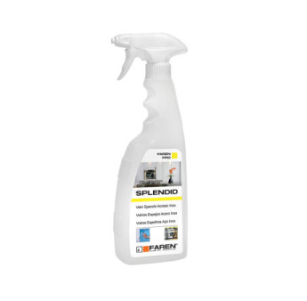Nettoyant verre et acier oxydable SPLENDID FAREN 750ml