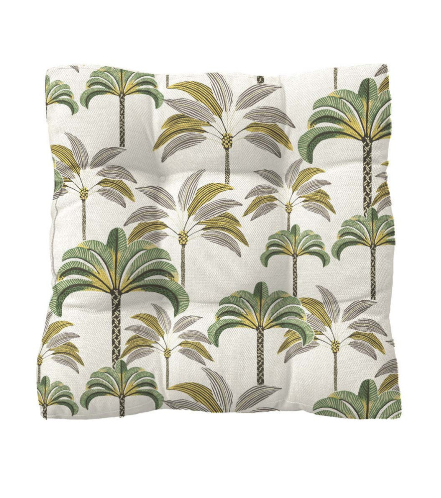 Coussin de sol STOF RAVENALLA Vert 60x60x12cm Coussin de sol STOF RAVENALLA Vert 60x60x12cm